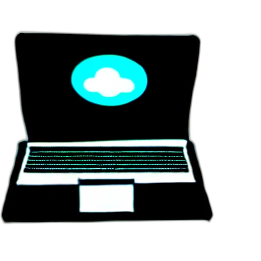 3d render, laptop, short, mechanic transparent PNG cut-out