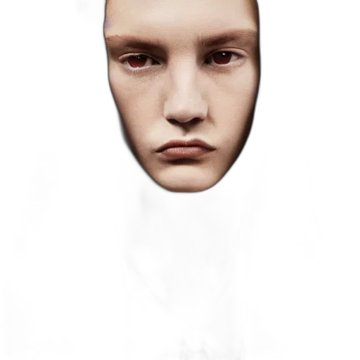 face, mask, robot, creature transparent PNG cut-out