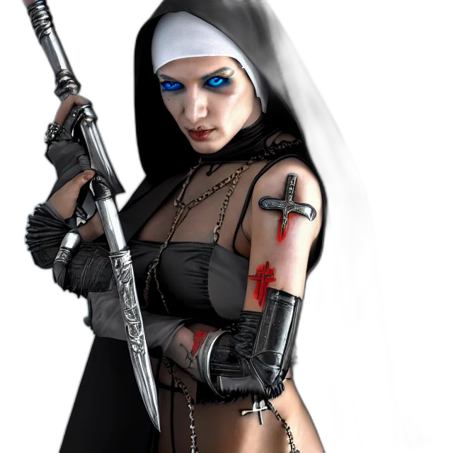weapon, concept art, comic book art, cyberpunk transparent PNG cut-out