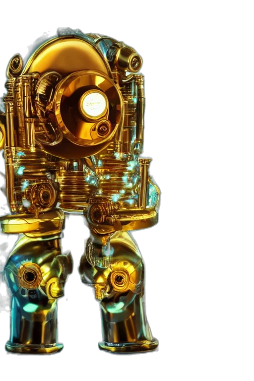 robot, weapon, staff, sword transparent PNG cut-out