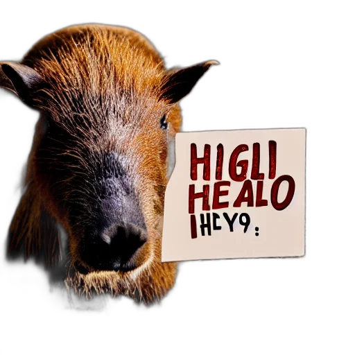 animal, realistic, high, quality transparent PNG cut-out