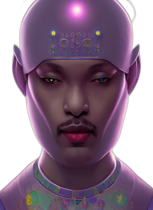 face, mask, robot, crown transparent PNG cut-out