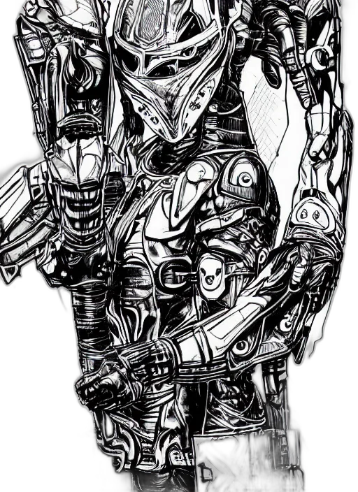 robot, mask, face, weapon transparent PNG cut-out