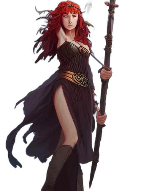 staff, sword, dress, weapon transparent PNG cut-out