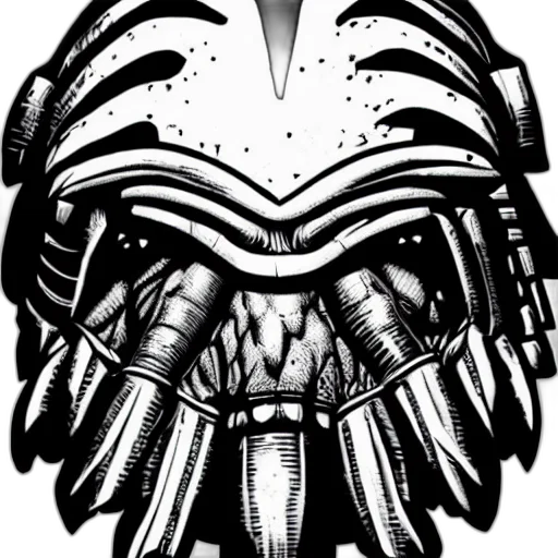 mask, robot, face, crown transparent PNG cut-out