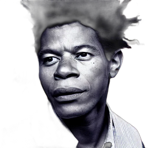 face, hair, staff, hat transparent PNG cut-out