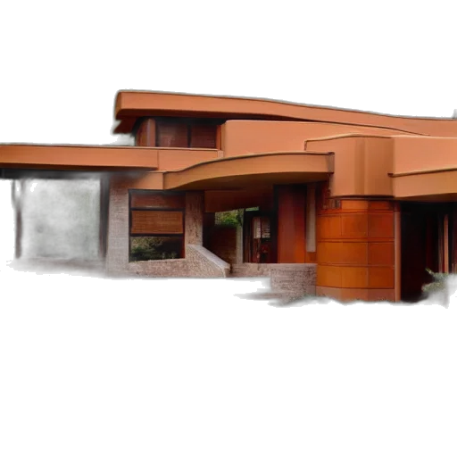 building, 3d render, photorealistic, concept art transparent PNG cut-out