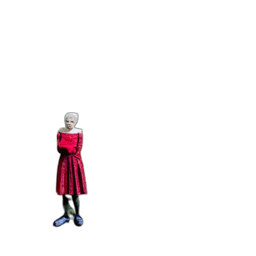dress, shoes, robot, mask transparent PNG cut-out