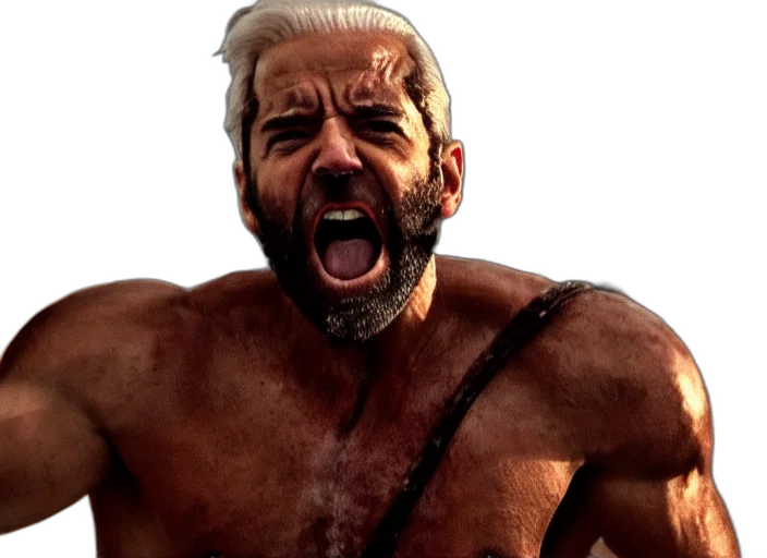 cinematic, film, still, joe transparent PNG cut-out