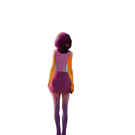 dress, robot, jacket, staff transparent PNG cut-out