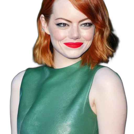 dress, face, hair, jacket transparent PNG cut-out
