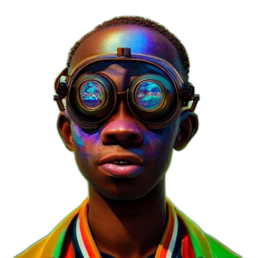 mask, face, robot, staff transparent PNG cut-out