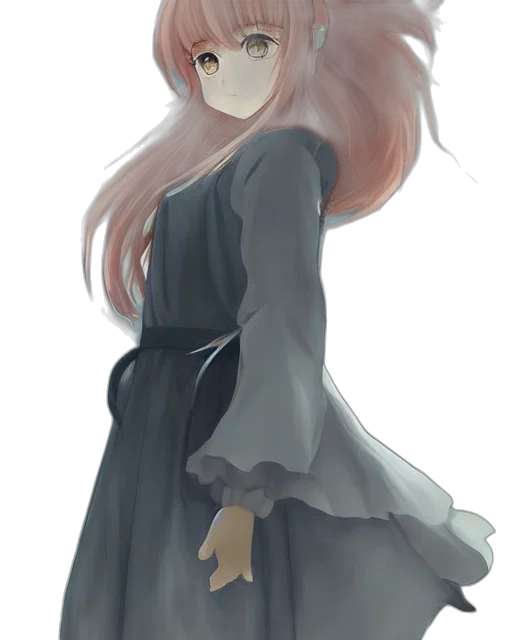dress, staff, jacket, face transparent PNG cut-out
