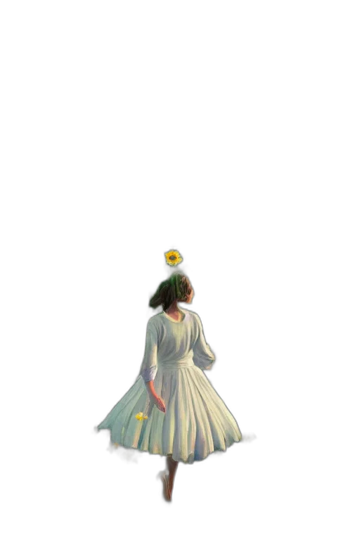 dress, crown, staff, hat transparent PNG cut-out