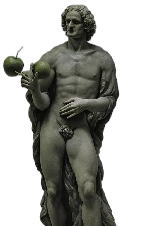 staff, creature, sword, photorealistic transparent PNG cut-out