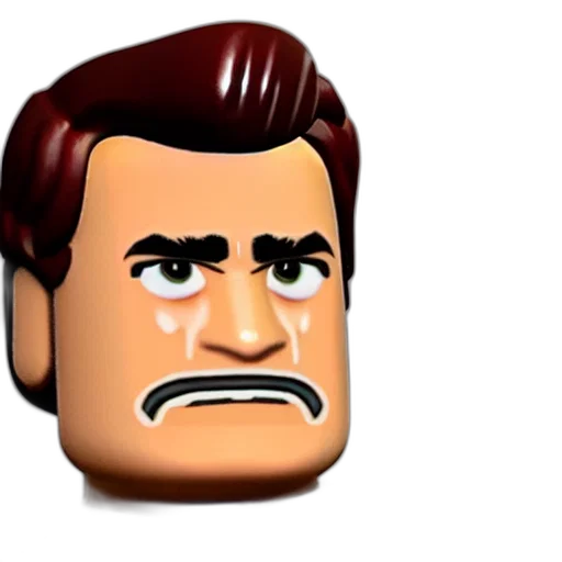 face, robot, mask, 3d render transparent PNG cut-out