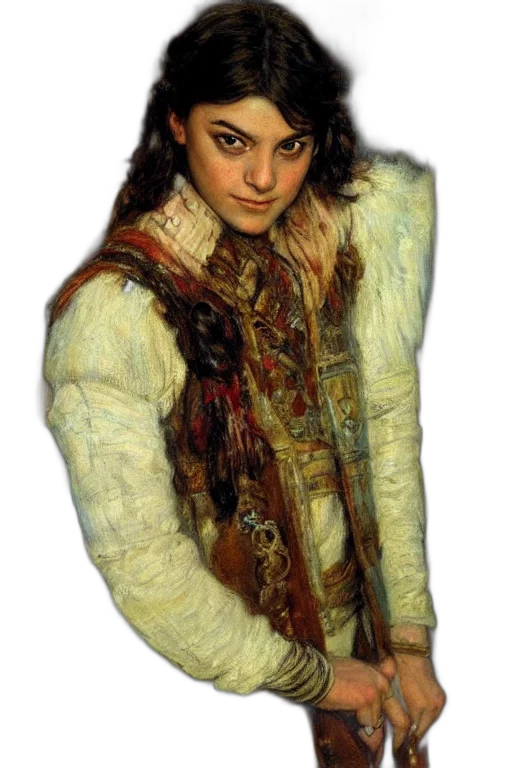 jacket, jewelry, face, staff transparent PNG cut-out