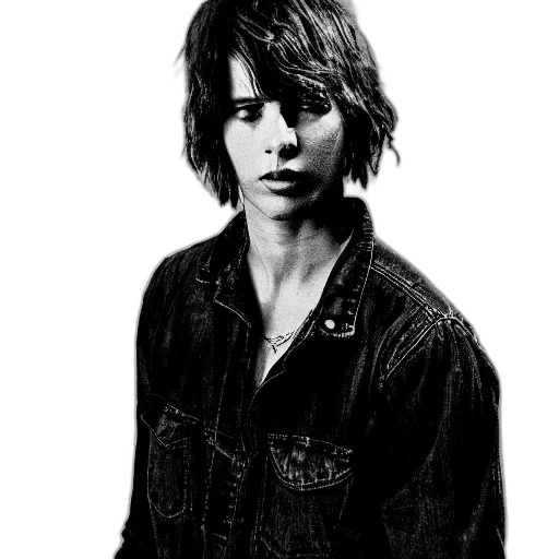jacket, face, hair, animal transparent PNG cut-out