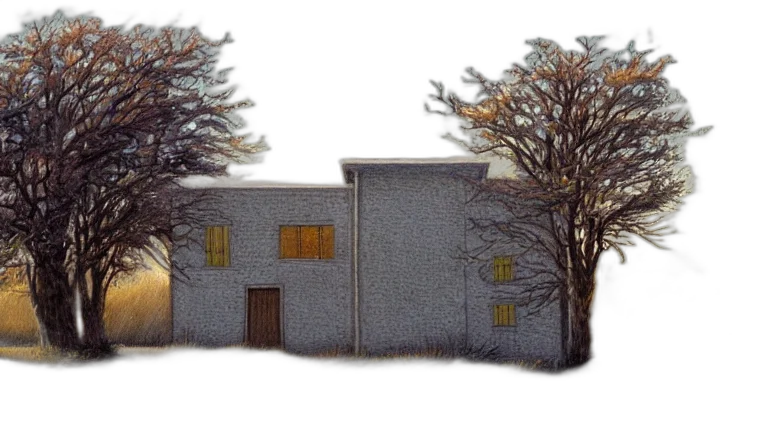 building, photorealistic, 3d render, concept art transparent PNG cut-out