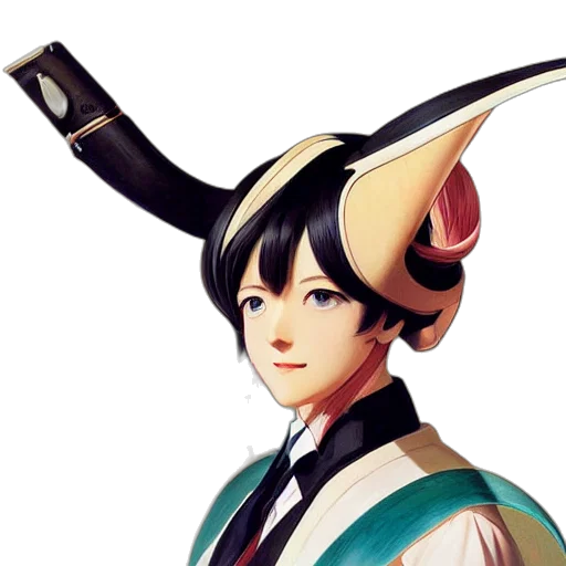 staff, dragon, mask, hat transparent PNG cut-out