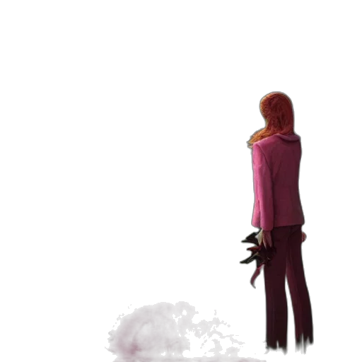 jacket, staff, robot, weapon transparent PNG cut-out