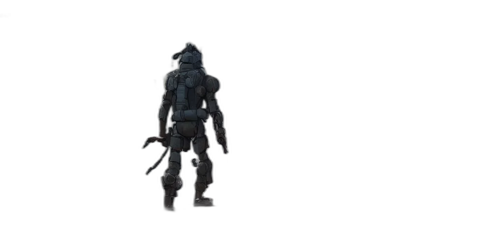 robot, weapon, creature, mask transparent PNG cut-out