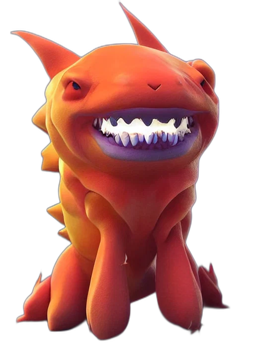 dragon, creature, animal, staff transparent PNG cut-out