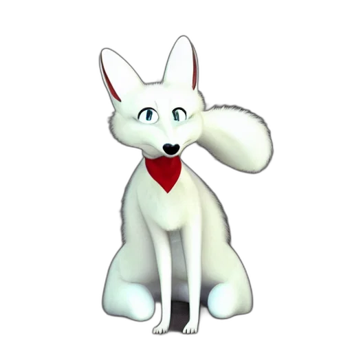 staff, animal, creature, 3d render transparent PNG cut-out