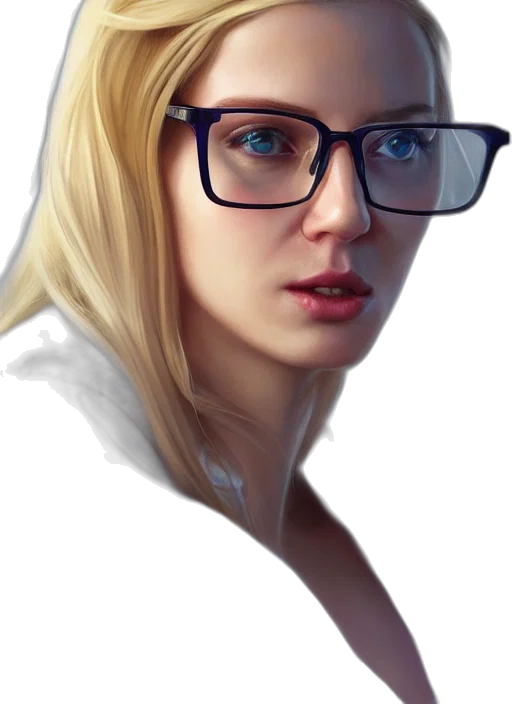 face, jacket, staff, jewelry transparent PNG cut-out