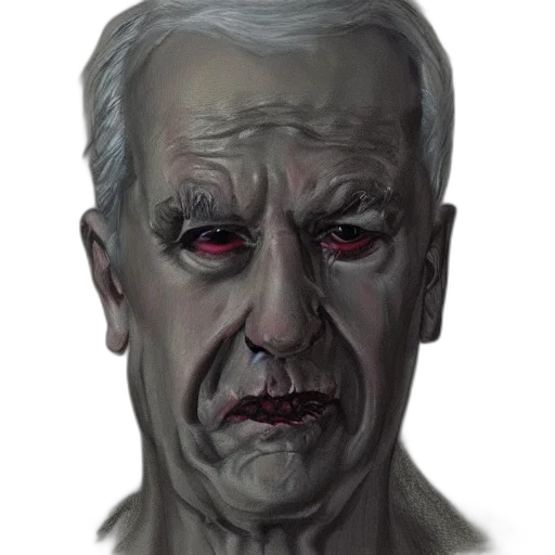 face, mask, creature, photorealistic transparent PNG cut-out