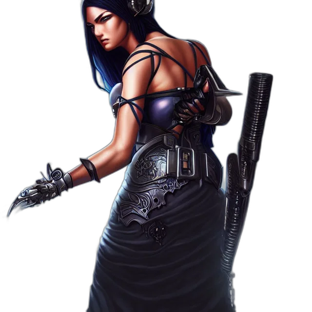 weapon, staff, dress, concept art transparent PNG cut-out