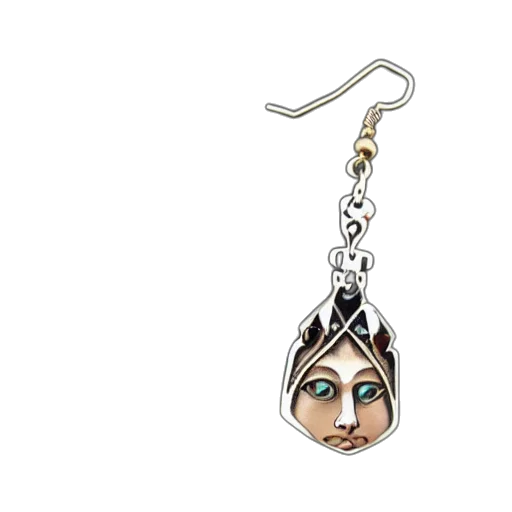 jewelry, hyperrealistic, artnouveau, style transparent PNG cut-out