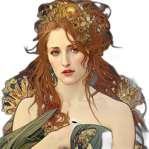 jewelry, crown, dress, fantasy art transparent PNG cut-out