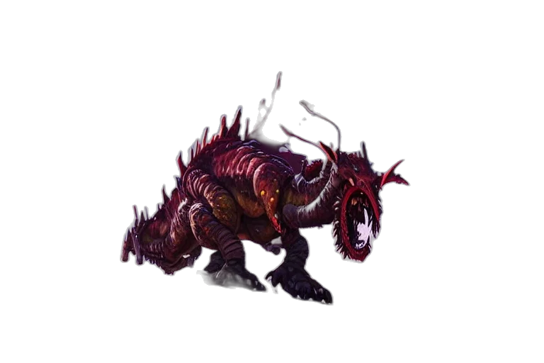 dragon, creature, animal, staff transparent PNG cut-out
