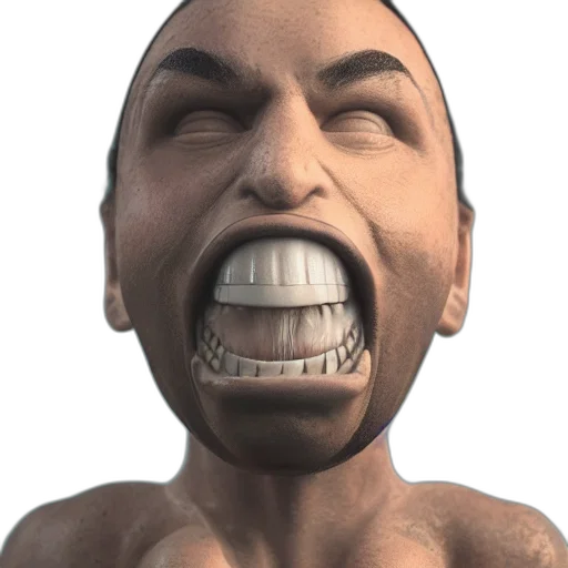 face, mask, creature, animal transparent PNG cut-out