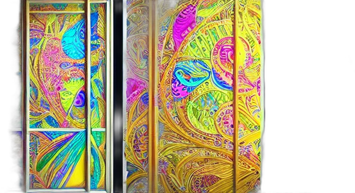 neon, colorful, colourful, rice transparent PNG cut-out