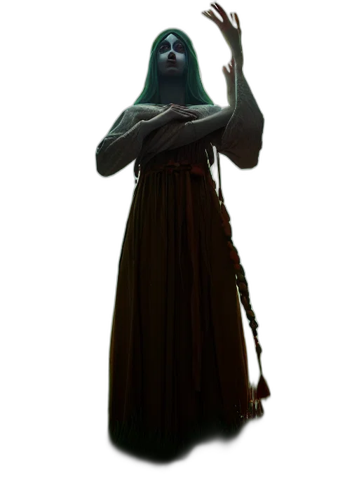 staff, mask, dress, sword transparent PNG cut-out