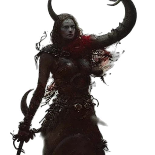 staff, creature, dress, dragon transparent PNG cut-out