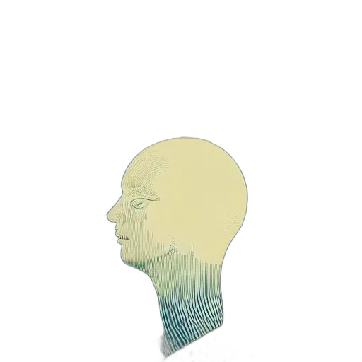 mask, face, hair, creature transparent PNG cut-out