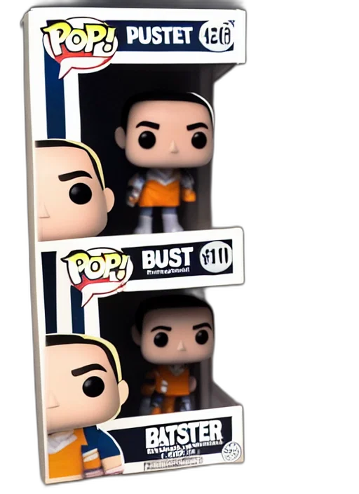 3d render, funko, pop, figure transparent PNG cut-out