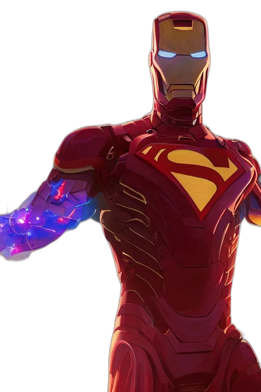 3d render, concept art, comic book art, highly transparent PNG cut-out
