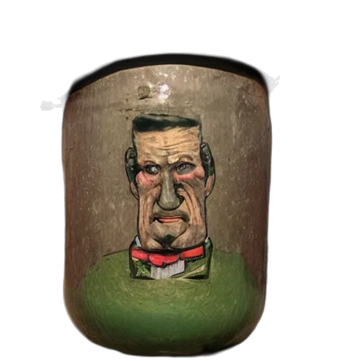 bottle, face, mask, hat transparent PNG cut-out
