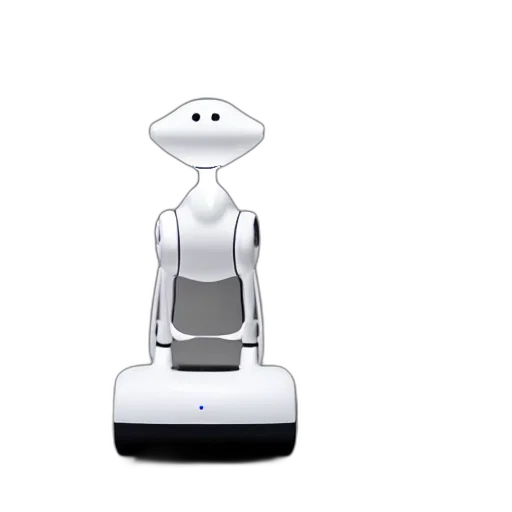 robot, staff, furniture, 3d render transparent PNG cut-out