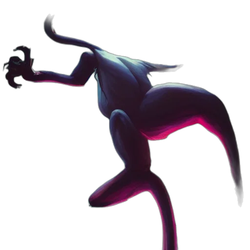 dragon, staff, creature, robot transparent PNG cut-out