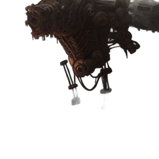 creature, dragon, weapon, robot transparent PNG cut-out