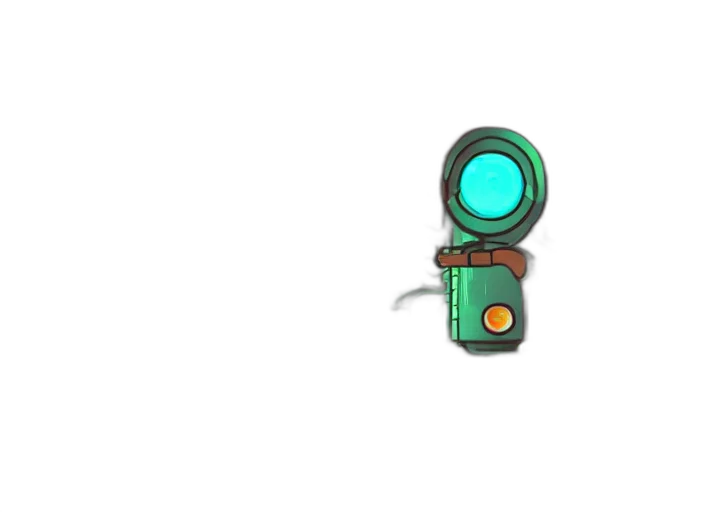 robot, weapon, staff, mask transparent PNG cut-out