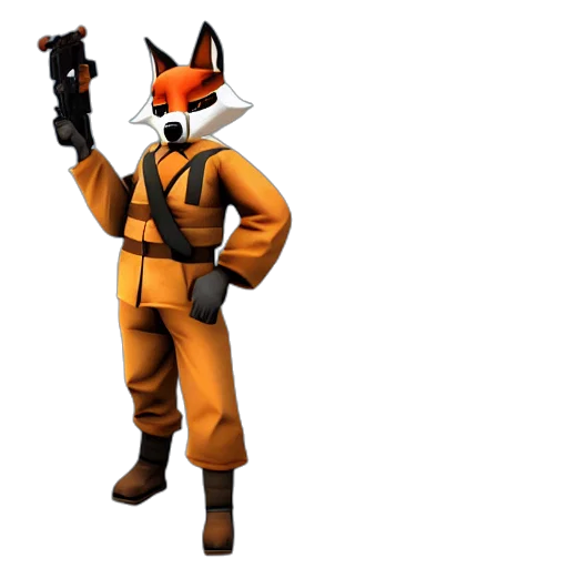 staff, animal, jacket, weapon transparent PNG cut-out