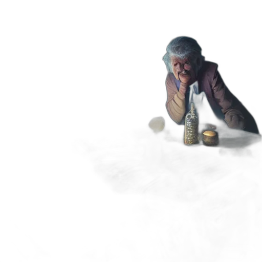 creature, robot, food, face transparent PNG cut-out