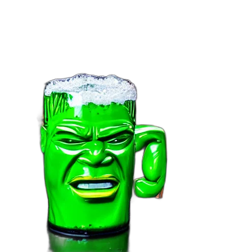 bottle, face, mask, creature transparent PNG cut-out