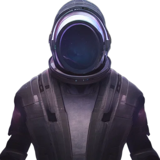 jacket, mask, face, robot transparent PNG cut-out